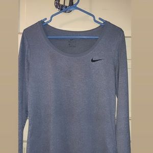 Nike grey long sleeve shirt!!!